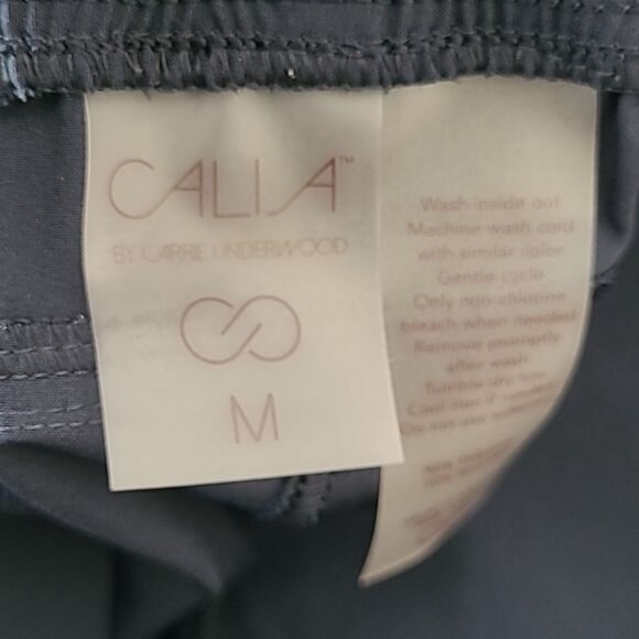 Calia Navy Blue Journey Wide Leg Cropped Pants Size‎ Med - Picture 4 of 6